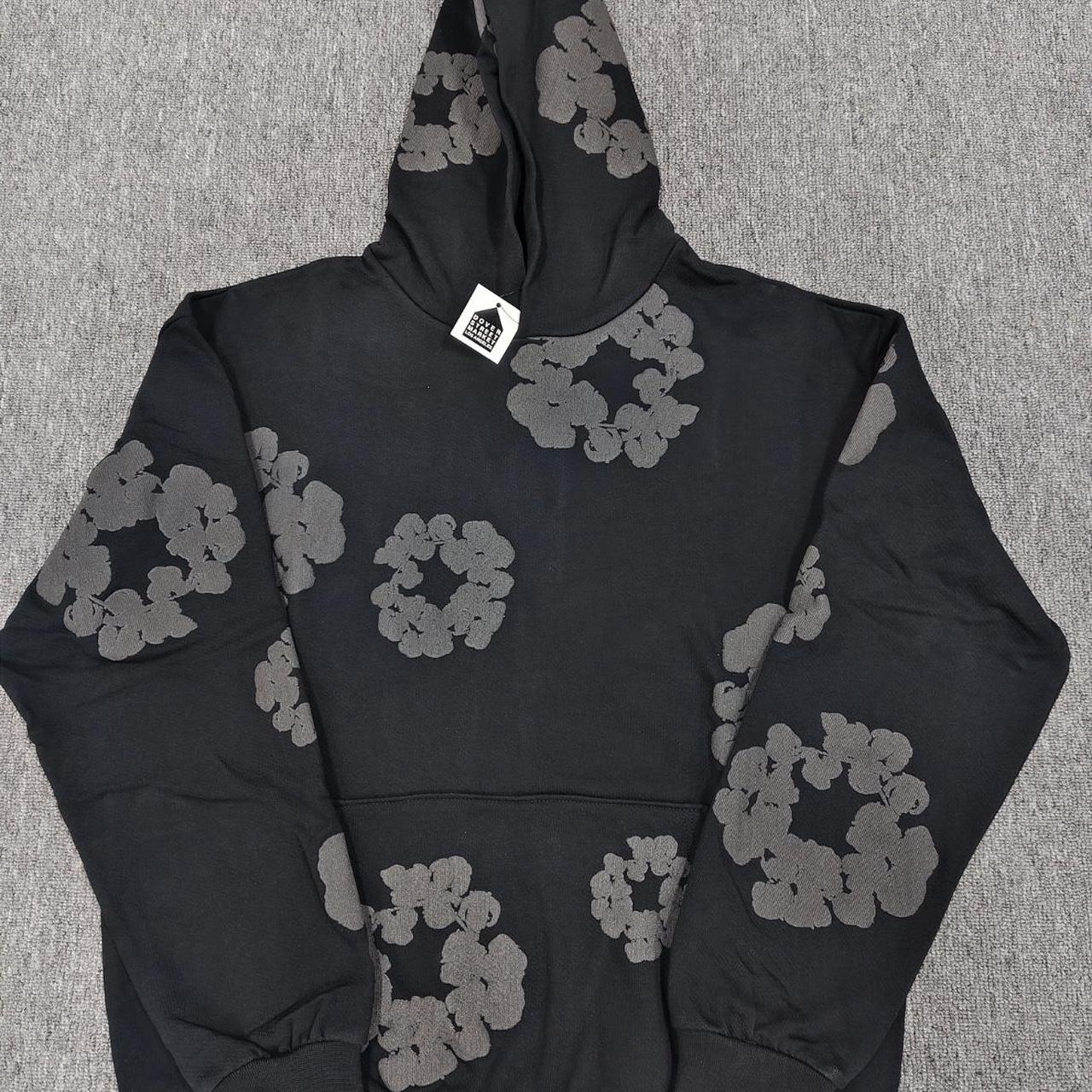 P0 Denim Tears Men's Black Hoodie - Image 1