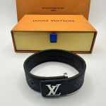 Black Men Slim Bracelet - Image 2