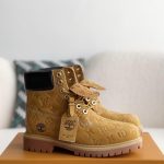 Louis Vuitton Men's Tan and Brown Boots - Image 8