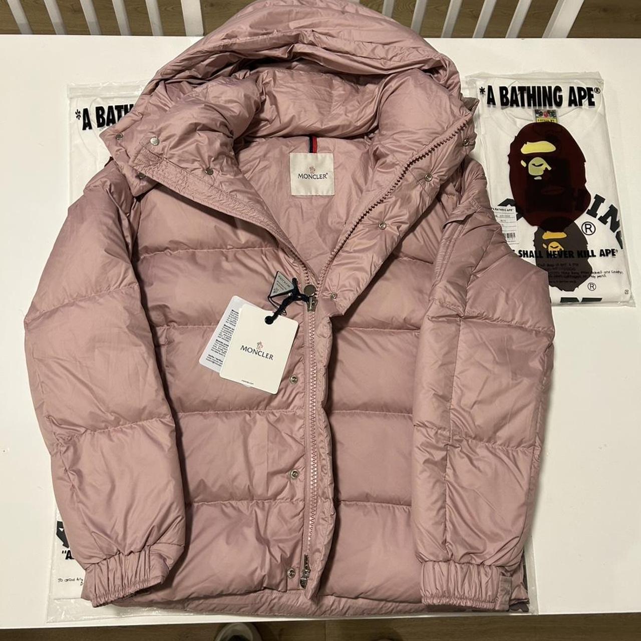 P0 Moncler Women's Pink Coat - Image 1