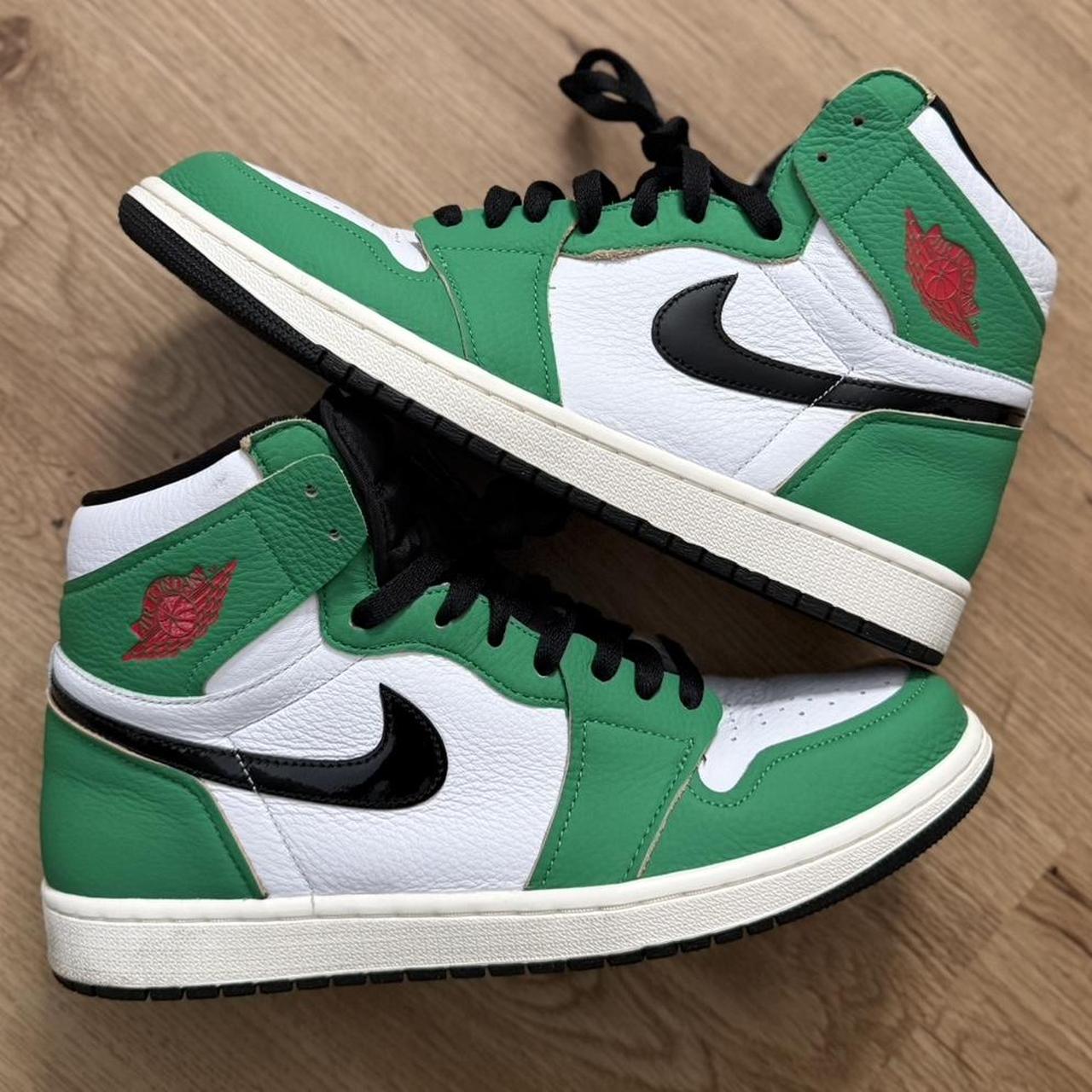 P0 (4) Jordan Men's Green Trainers - Image 1
