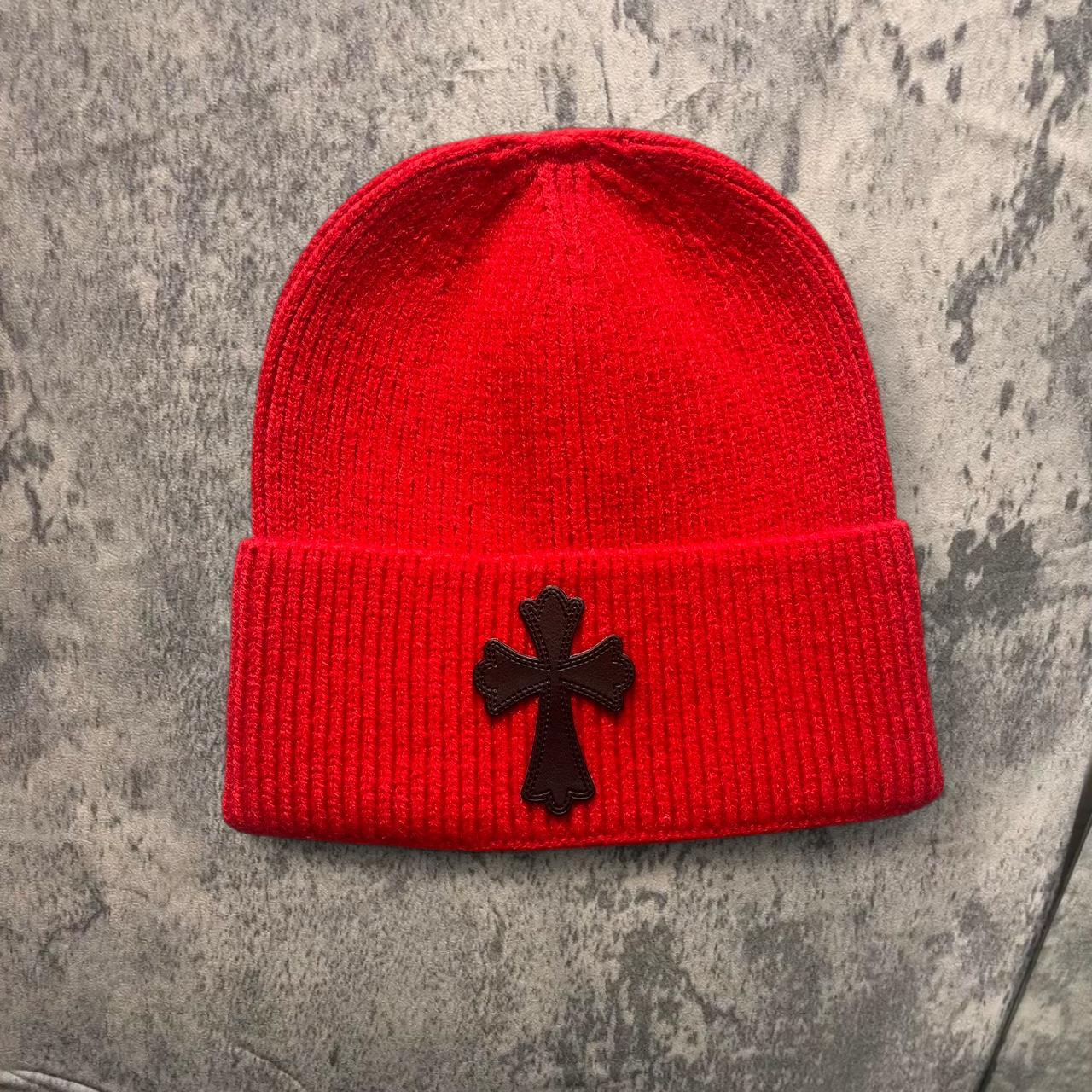 P0 Men's Red Hat - Image 1