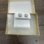 moissanite earrings