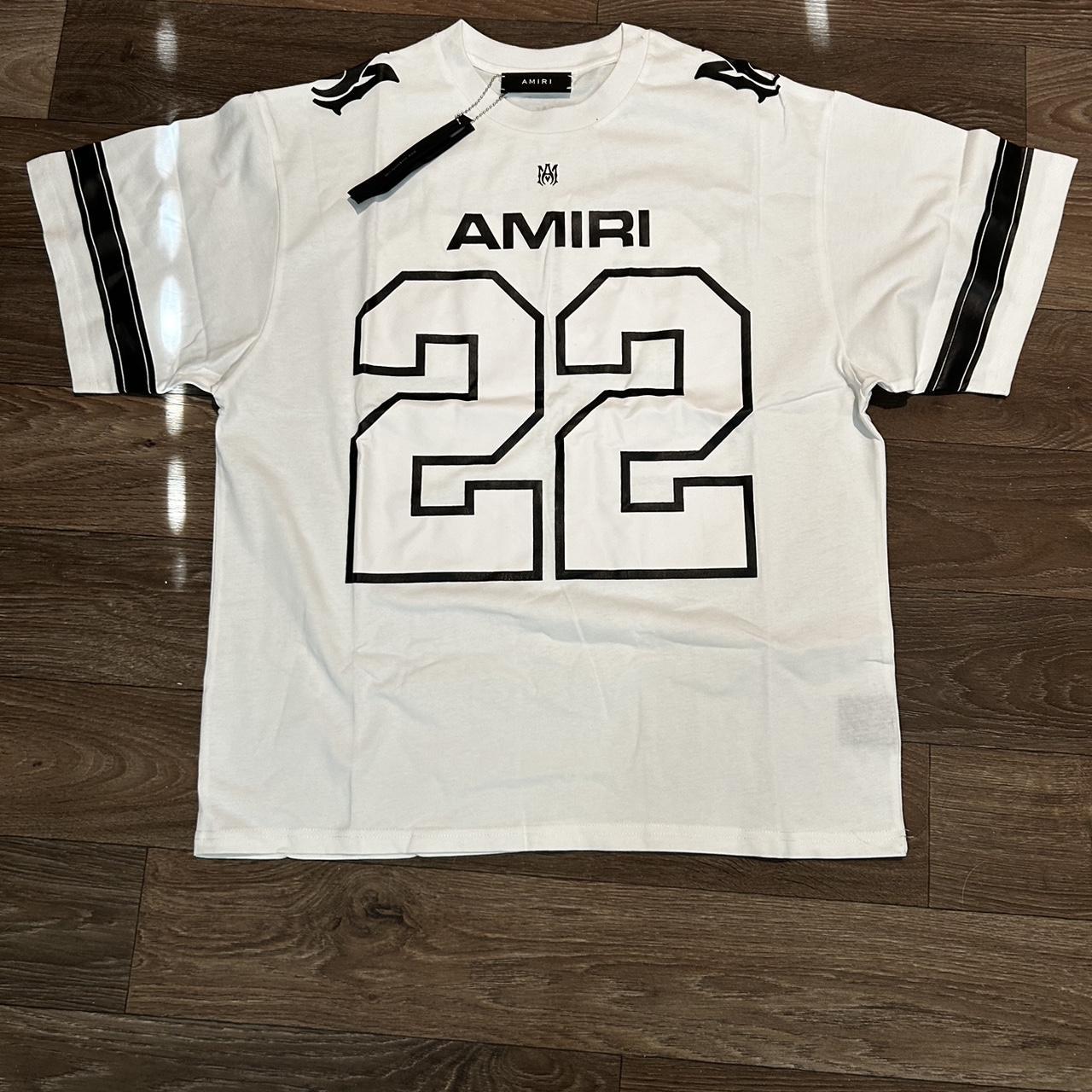 P0 Amiri Men's White T-shirt - Image 1