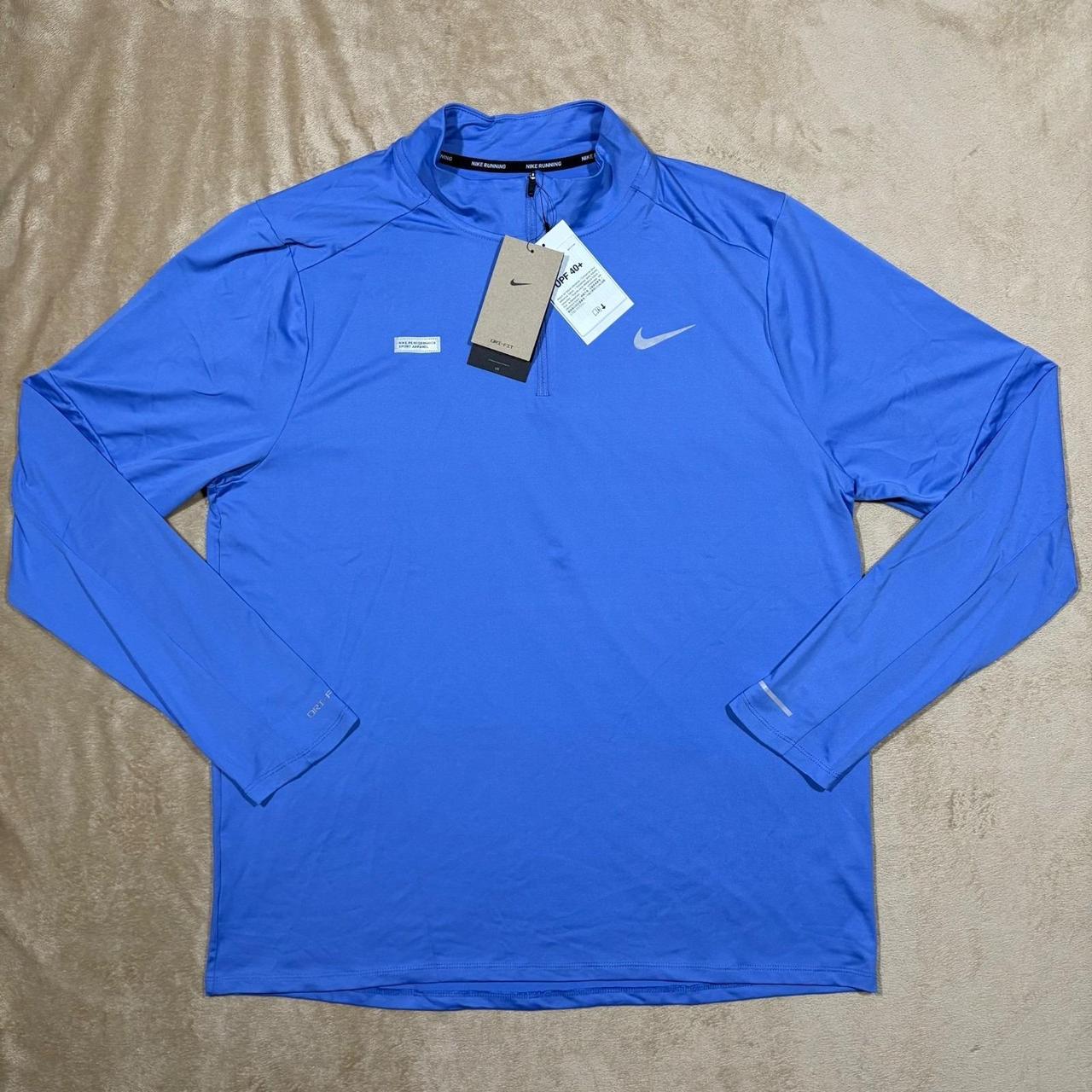 P0 Nike Men's Blue Sweatshirt - Image 1